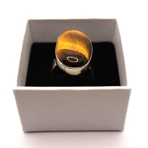 bague avec oeul de tigre